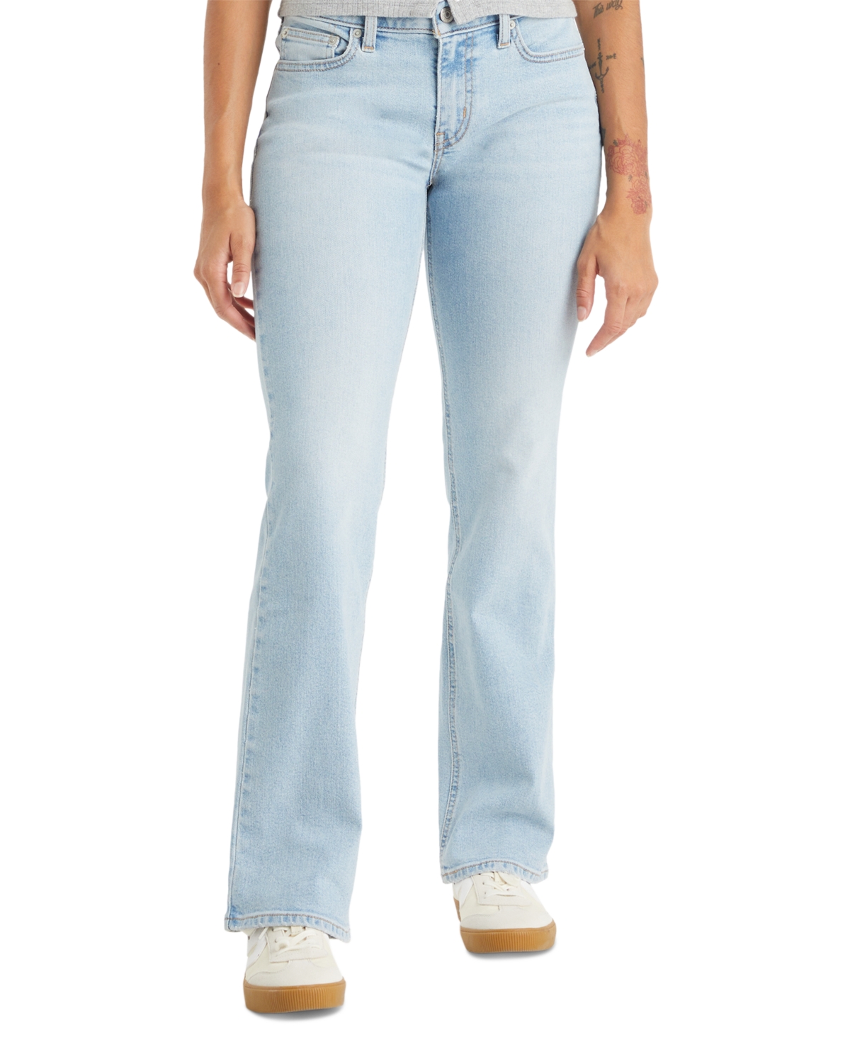 Shop Levi's Women's Superlow Low-rise Bootcut Jeans In All Alone
