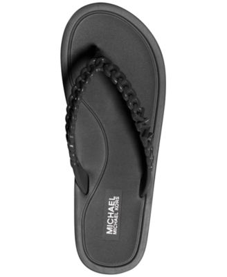 Michael Kors Zaza Slip-On Platform Flip Flop Sandals - Macy's