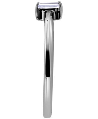 Cubic Zirconia Baguette Toe Ring, Created for Macy's