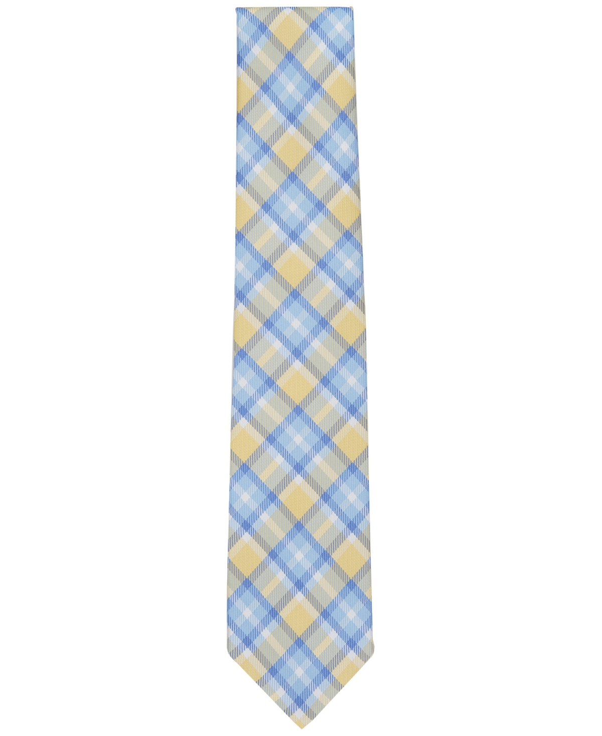 Club Room Men's Newtown Plaid Tie, Created for Macy's