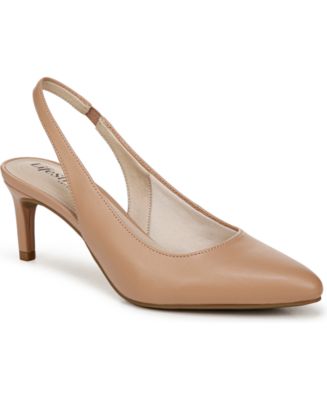 LifeStride Classic Pump Slingback | Décolleté Donna Marrone | Tacco 6 Cm | Fodera In Materiale Riciclato - 2
