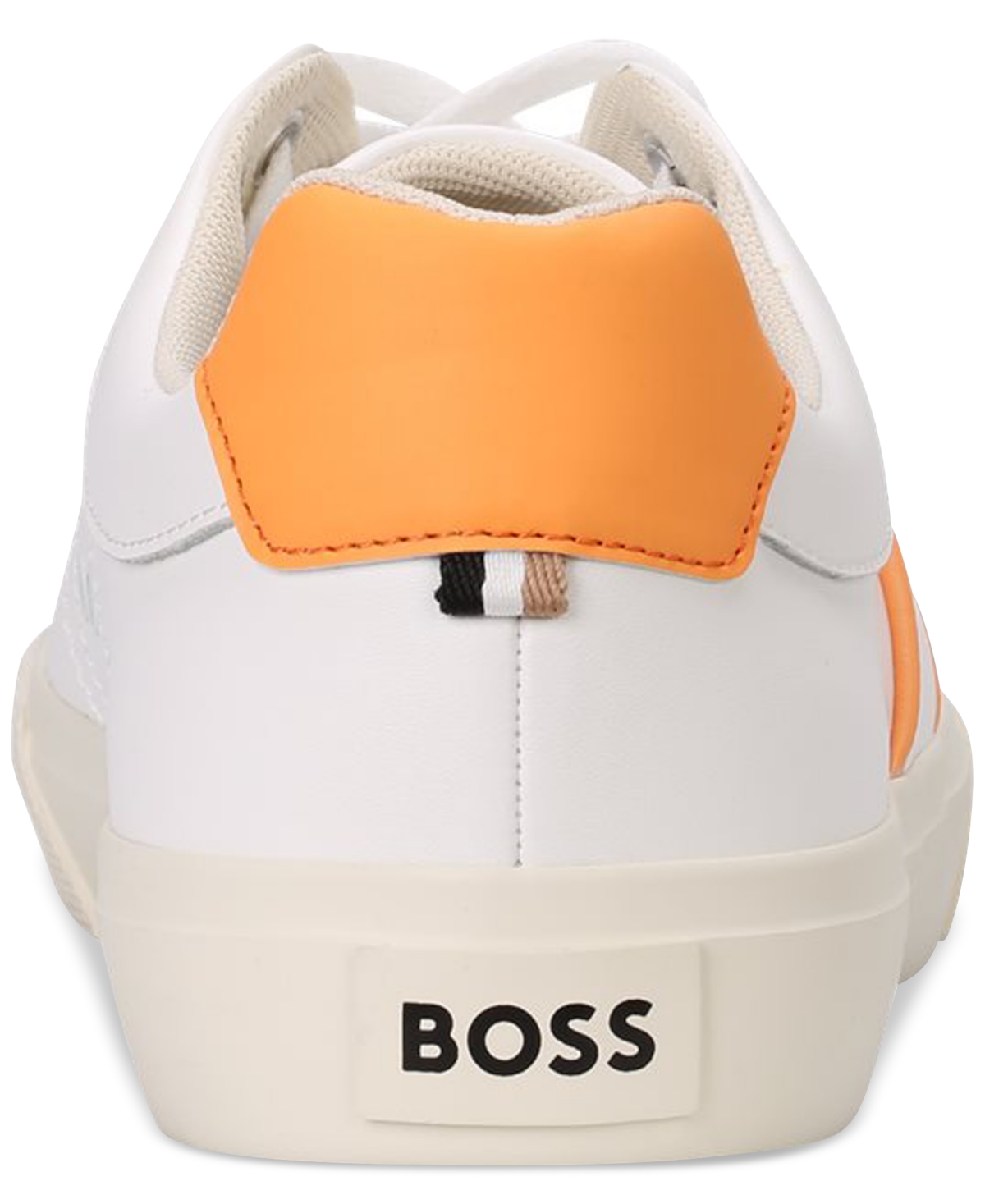 Shop Hugo Boss By  Men's Aiden Lace-up Sneakers In Open White