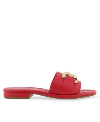 Women's Big Charm Buckle Sandals