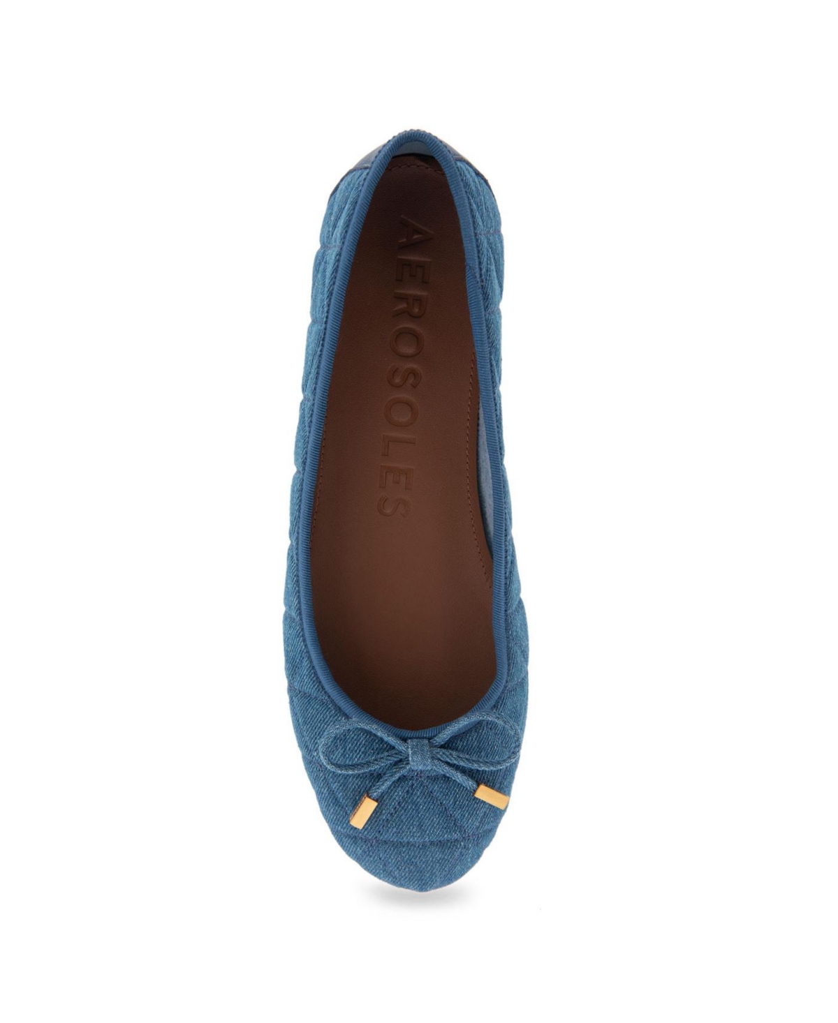 AEROSOLES WOMEN'S PIA CASUAL BALLET WEDGE FLATS 