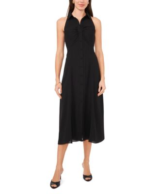 collared halter dress Morocco Halterneck Mini Dress