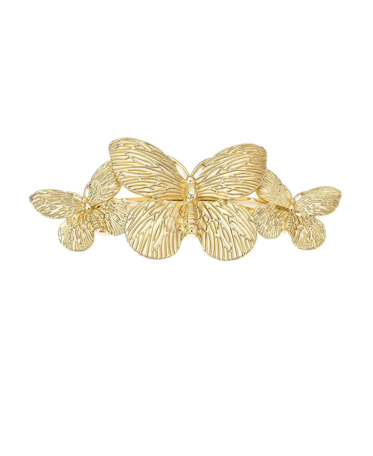 Gimme Butterflies Gold-Tone Hair Clip - Gold