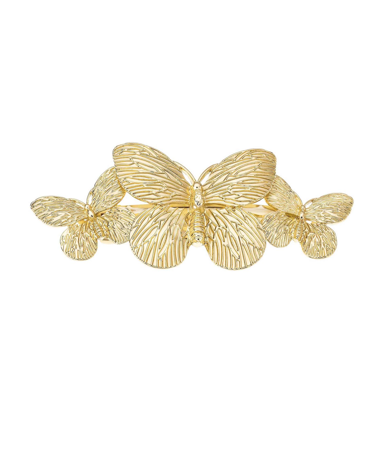 Gimme Butterflies Gold-Tone Hair Clip
