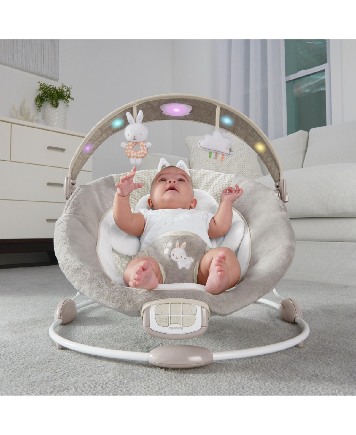 Ingenuity Inlighten Bouncer In Multi