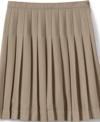 Little Girls Pleated Skirt Below the Knee