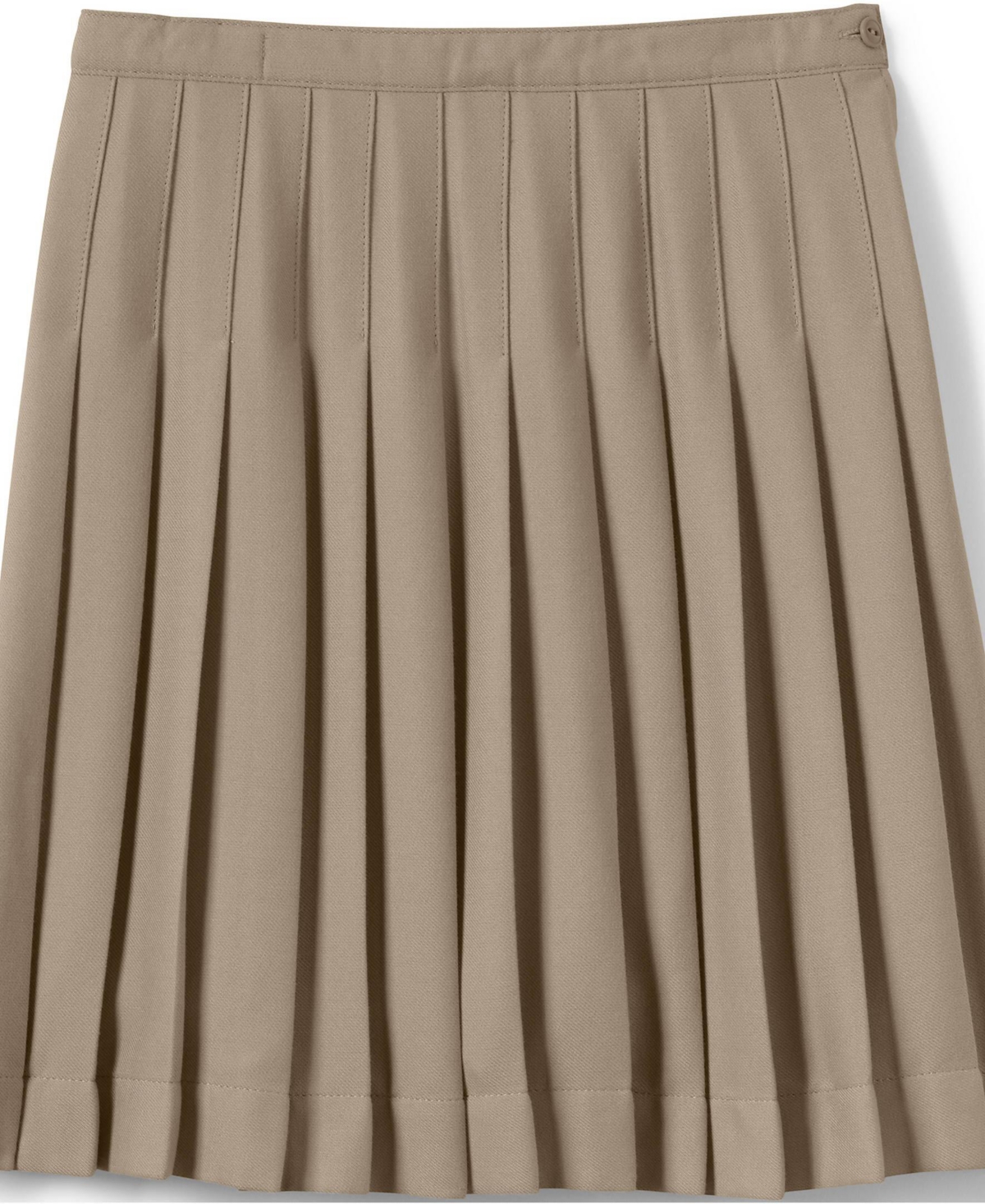 Lands' End Little Girls Pleated Skirt Below the Knee
