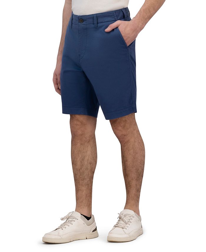 Lucky Brand Men's 9" Stretch Twill Flat Front Shorts Macy's