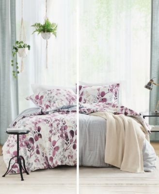 Gabby Reversible Floral Botanical Seersucker 3-Pc. Comforter Set, Full/Queen