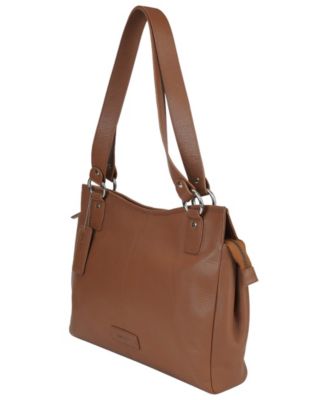 Pebble Kelsea Leather Shoulder Bag