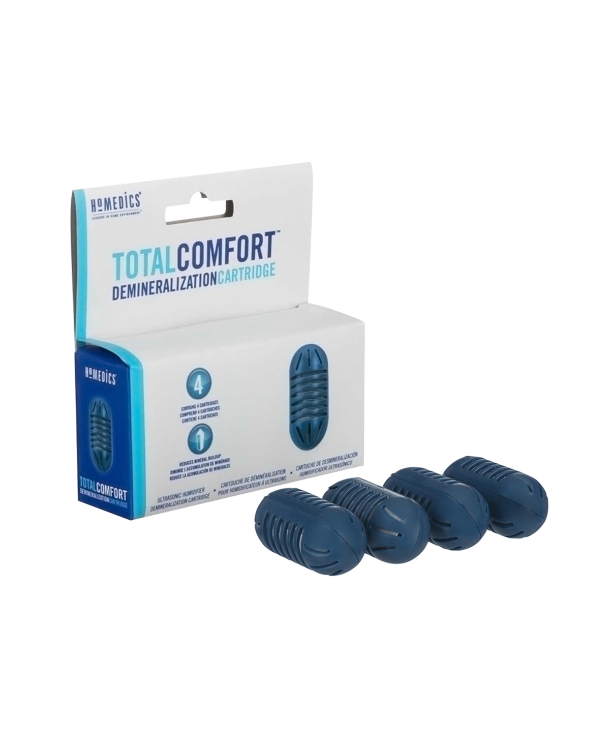 Shop Homedics Totalcomfort Ultrasonic Humidifier Demineralization Cartridges In Blue
