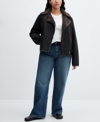 Women's Faux Shearling-Lined Jacket