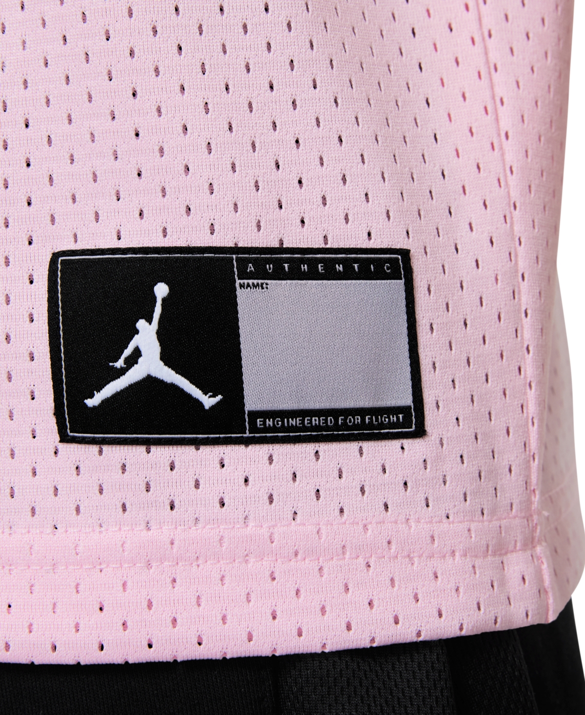 Shop Jordan Big Girls Recon Cropped Jersey In Pink Foam
