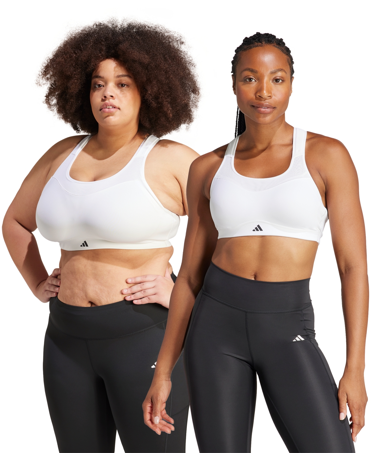 Shop Adidas Originals Women's Tlrd Impact Training High-support Sports Bra, Xs-4x In White