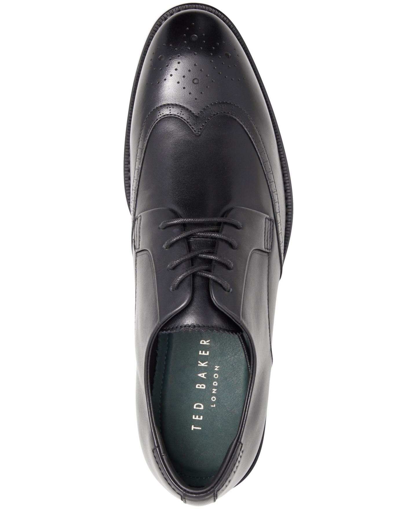 Мужские туфли Ted Baker Hackney Dress Shoes, цвет: Чёрный — фото 4