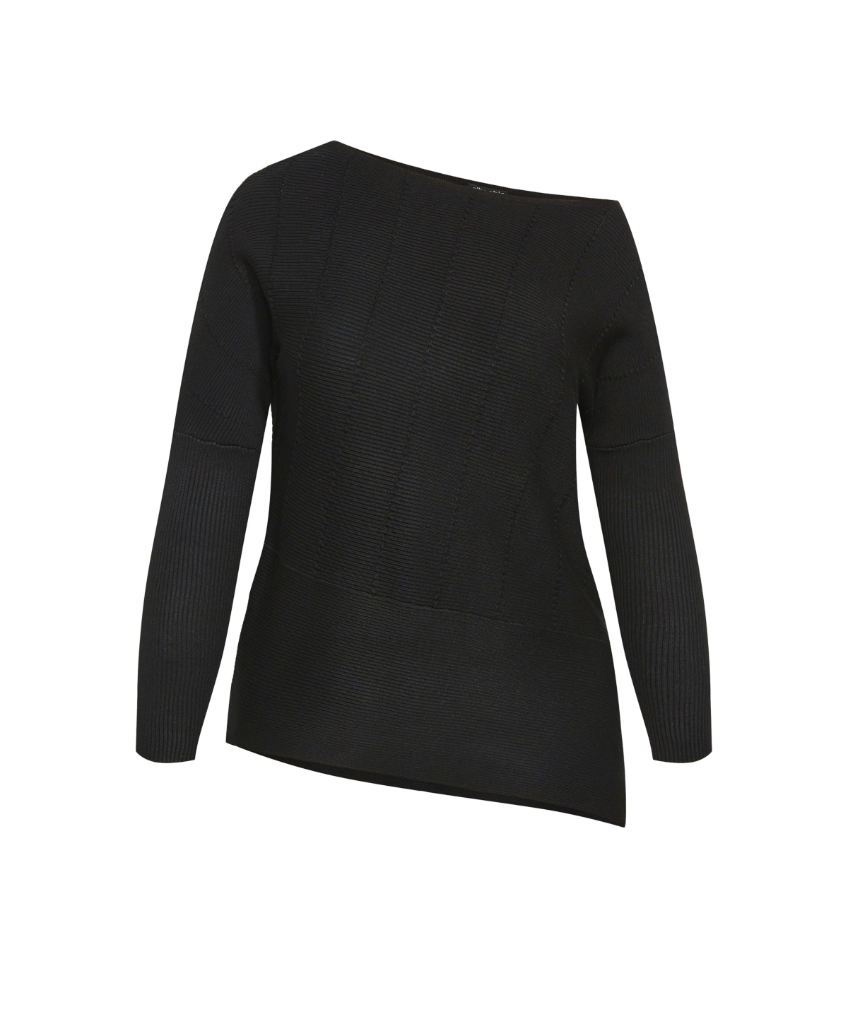 City Chic Plus Size Lean In Sweater