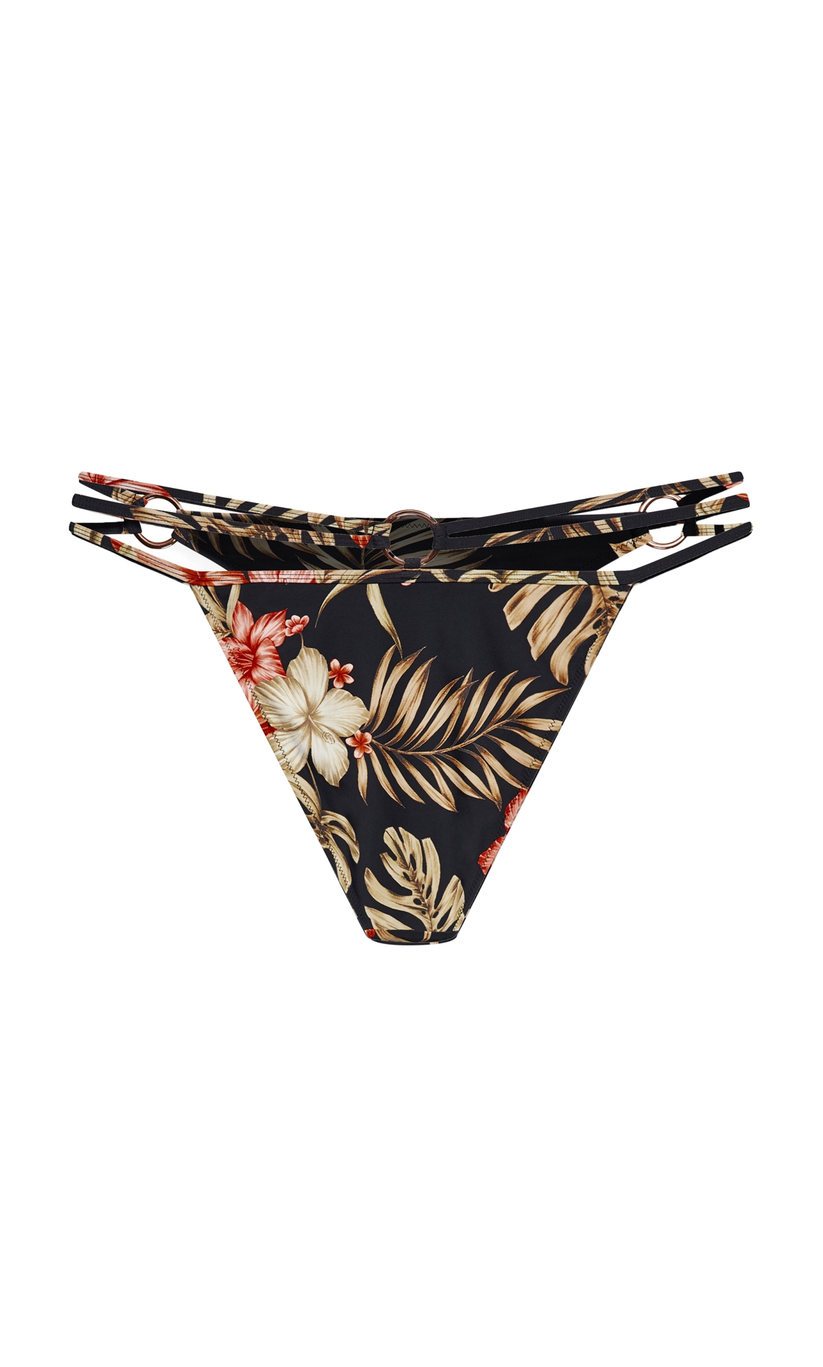 City Chic Plus Size Amara Tropical Bikini Brief