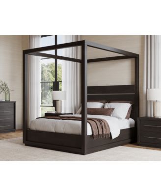 Tivie 3pc Bedroom Set (California King Canopy Bed + Dresser + Nightstand), Created for Macy's