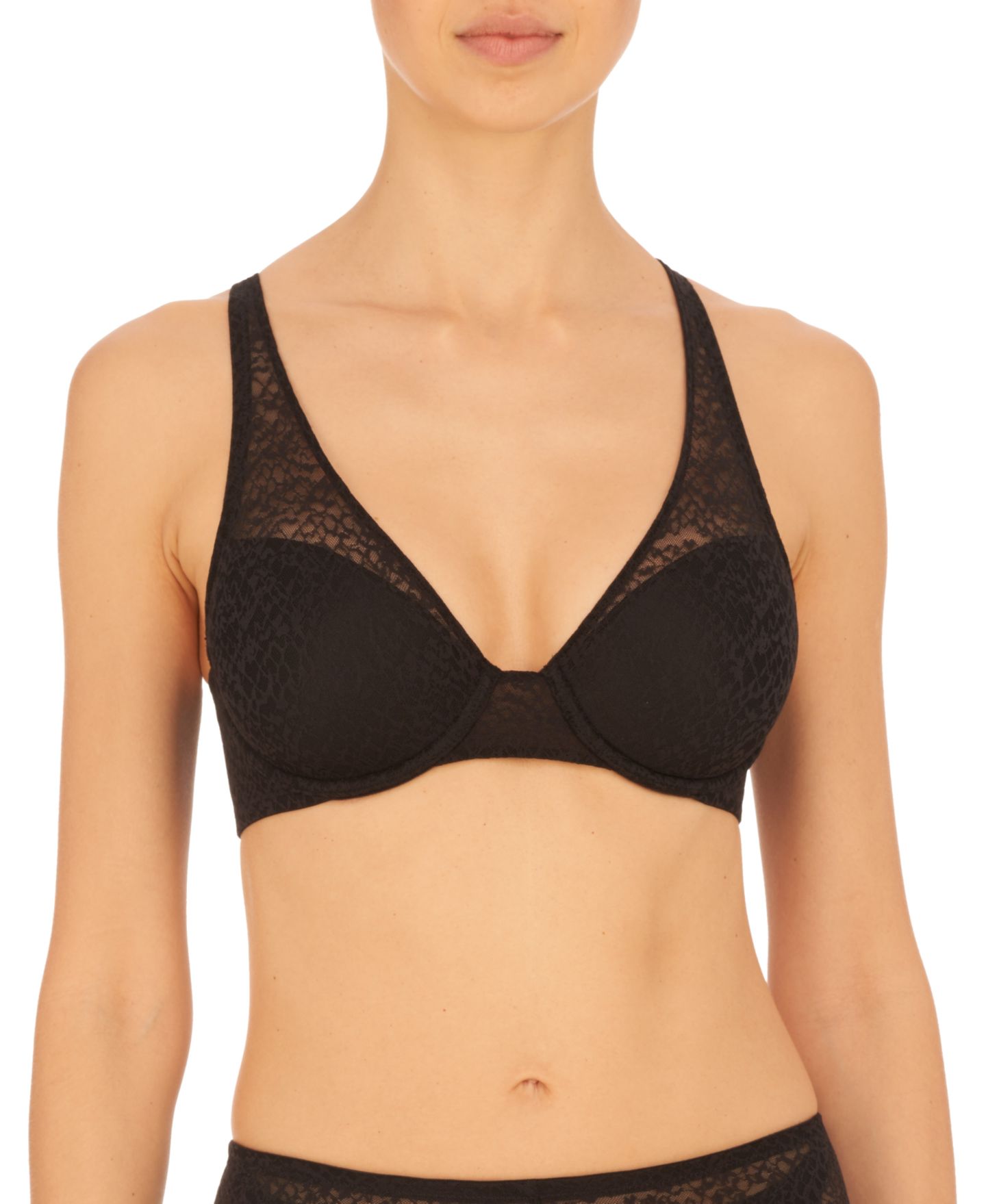 Natori Women's Pretty Smooth Full Fit Smoothing Contour Underwire 731318, цвет: Чёрный — фото 10