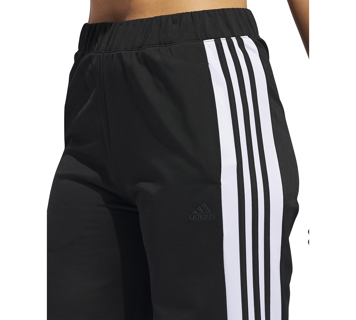 adidas Women's Colorblocked Tricot Pants -white