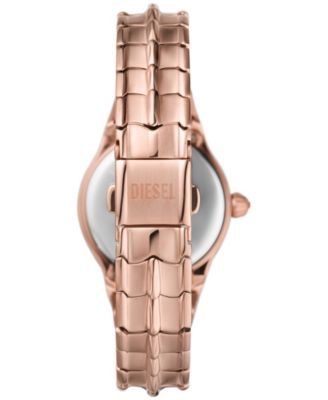 Women's Vert Three Hand Rose Gold-Tone Stainless Steel Watch 32mm