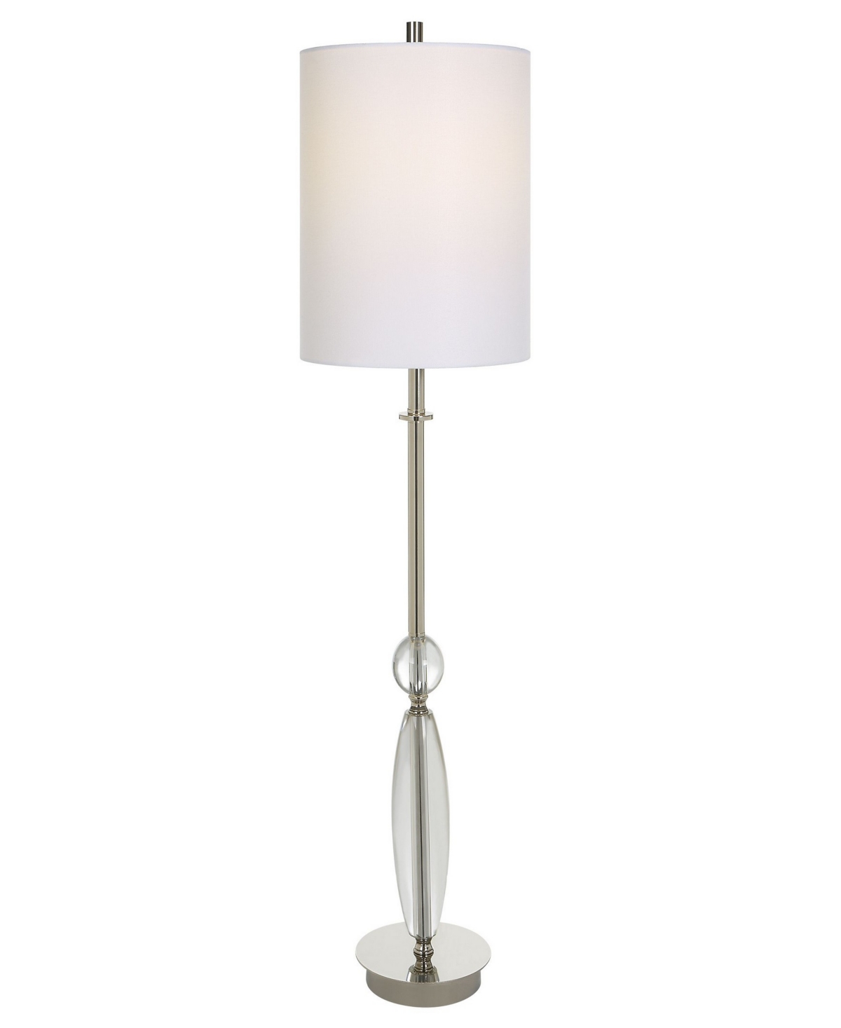 Shop Uttermost 35.5" Sceptre Buffet Lamp In Silver