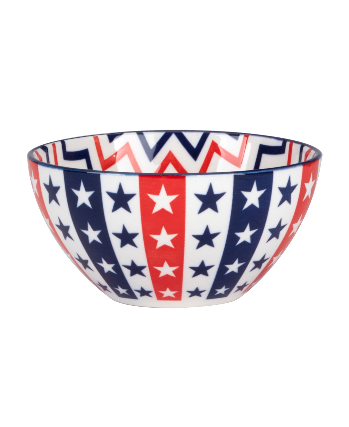 Certified International Patriotic Set Of 6 Bowls In Miscellaneous