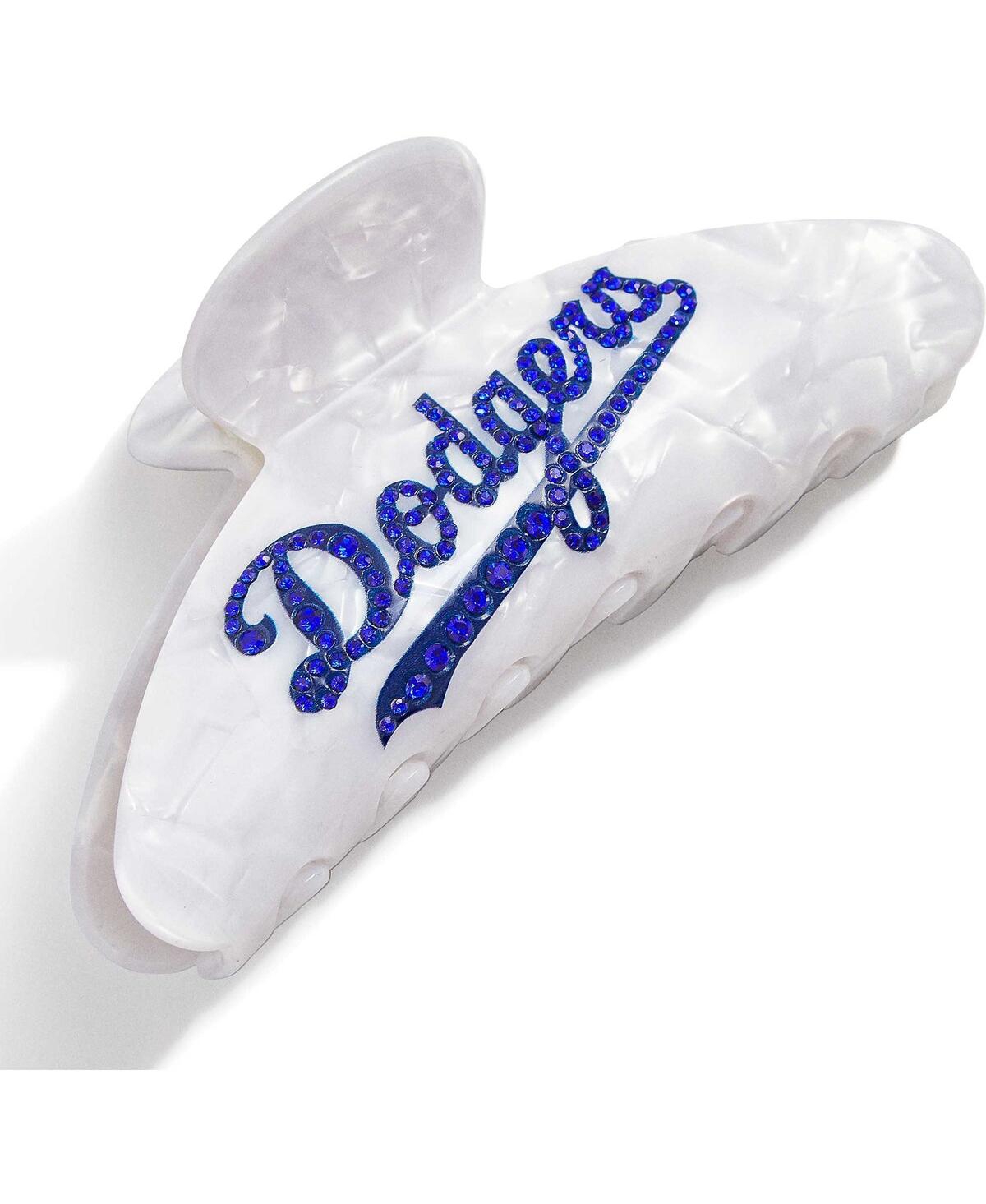 Women's Baublebar Los Angeles Dodgers Claw Hair Clip - White
