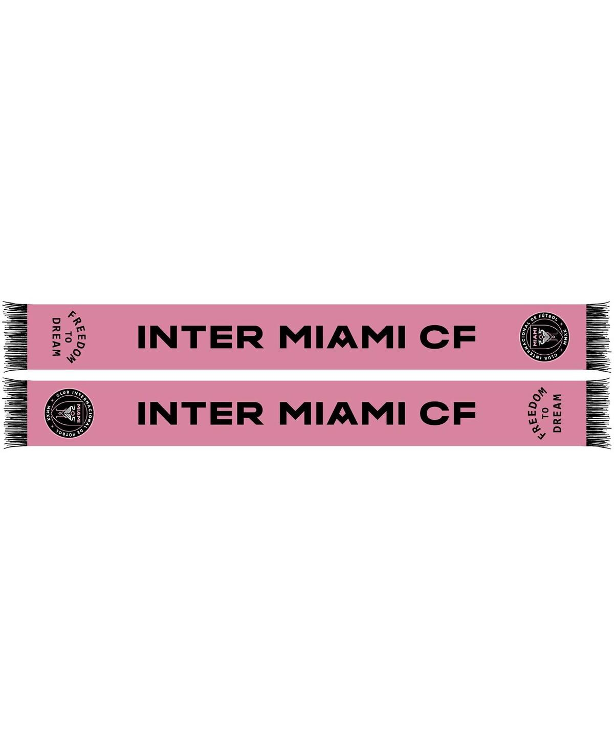 Men's and Women's Pink Inter Miami Cf Jersey Hook Scarf - Pink