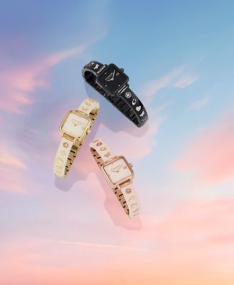 Women's Cass Blush Resin Bangle Bracelet Watch 22mm