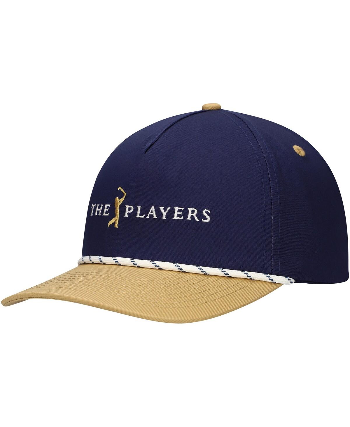 Men's Barstool Golf Navy The Players Snapback Hat - Navy