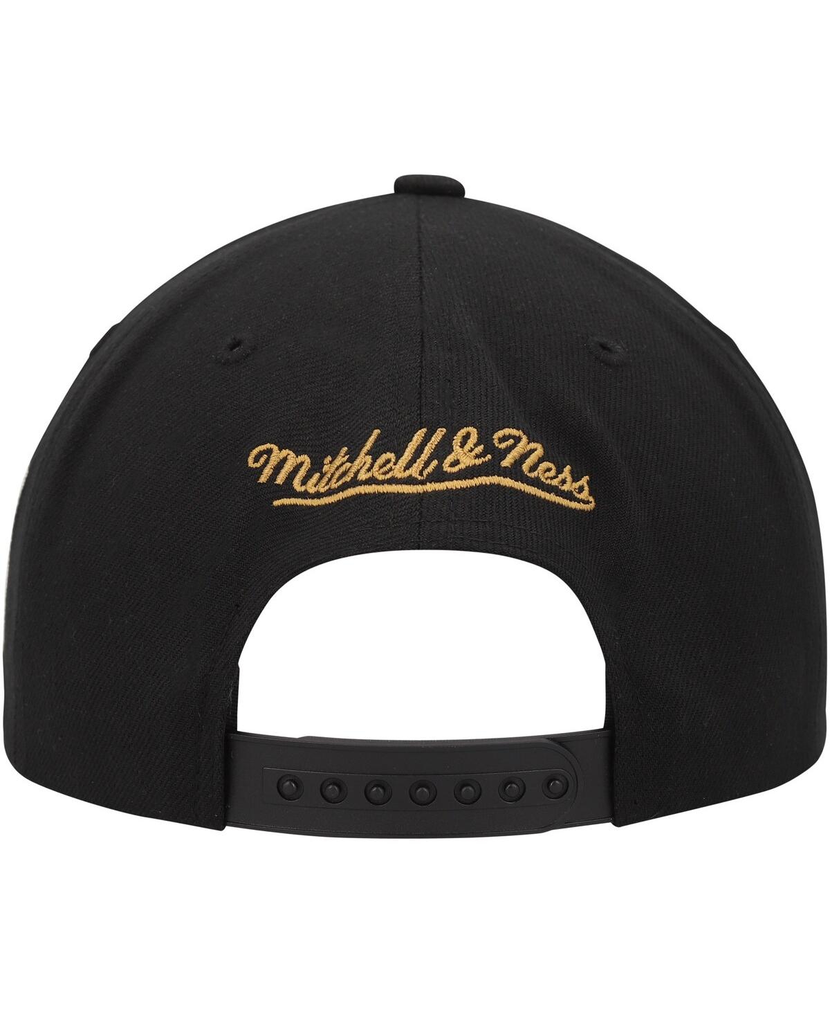 Men's Mitchell & NessVegas Golden Knights Core Team Script 2.0 Snapback Hat - Black