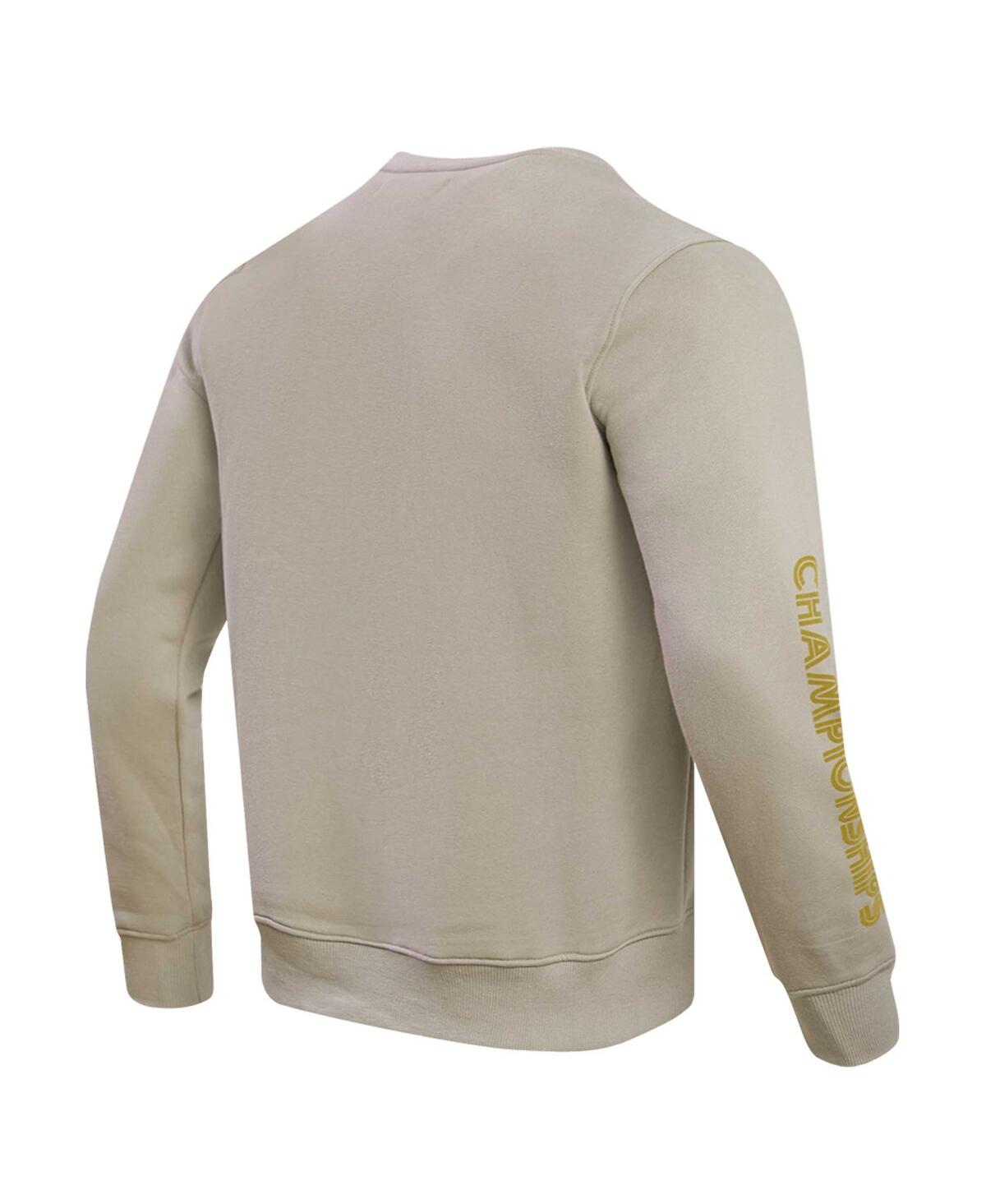 Freeze Max Men's And Women's  Khaki The Simpsons Racing Simpsons Pullover Sweatshirt In Khaki