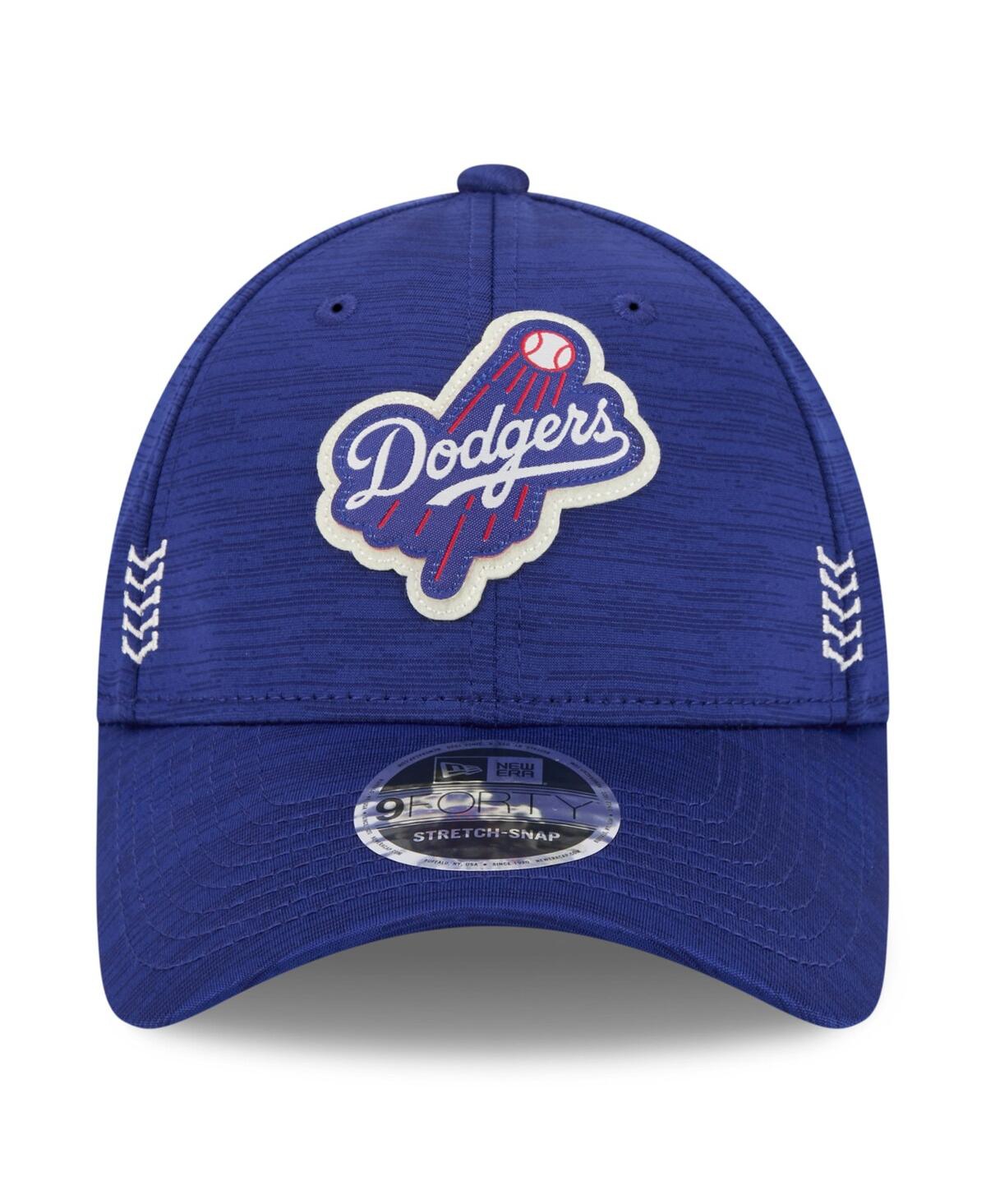 Men's New EraLos Angeles Dodgers 2024 Clubhouse 9FORTY Adjustable Hat - Royal