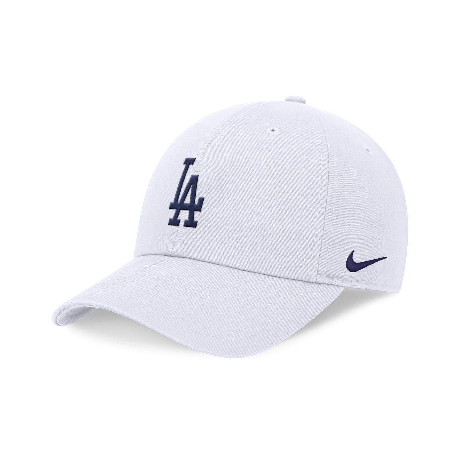 Men's White Los Angeles Dodgers Evergreen Club Adjustable Hat
