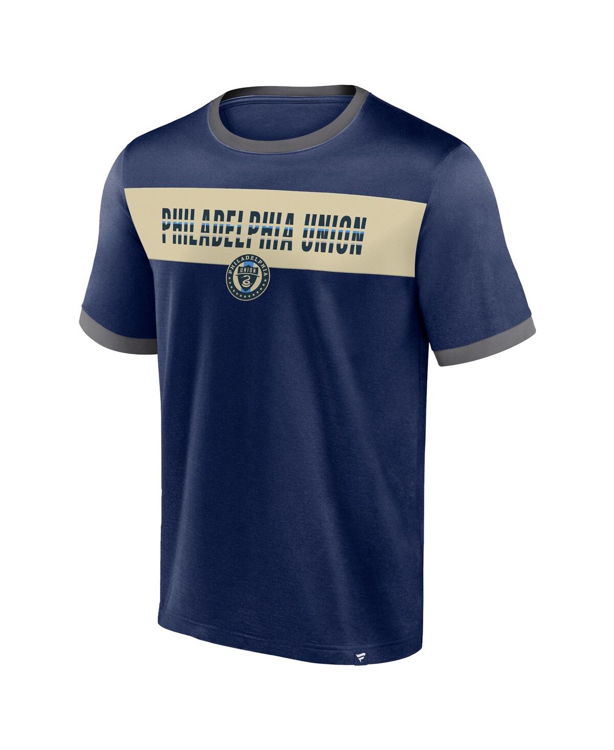 Shop Fanatics Men's  Navy Philadelphia Union Advantages T-shirt