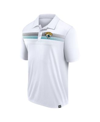 Men's White Jacksonville Jaguars Victory For Us Interlock Polo Shirt
