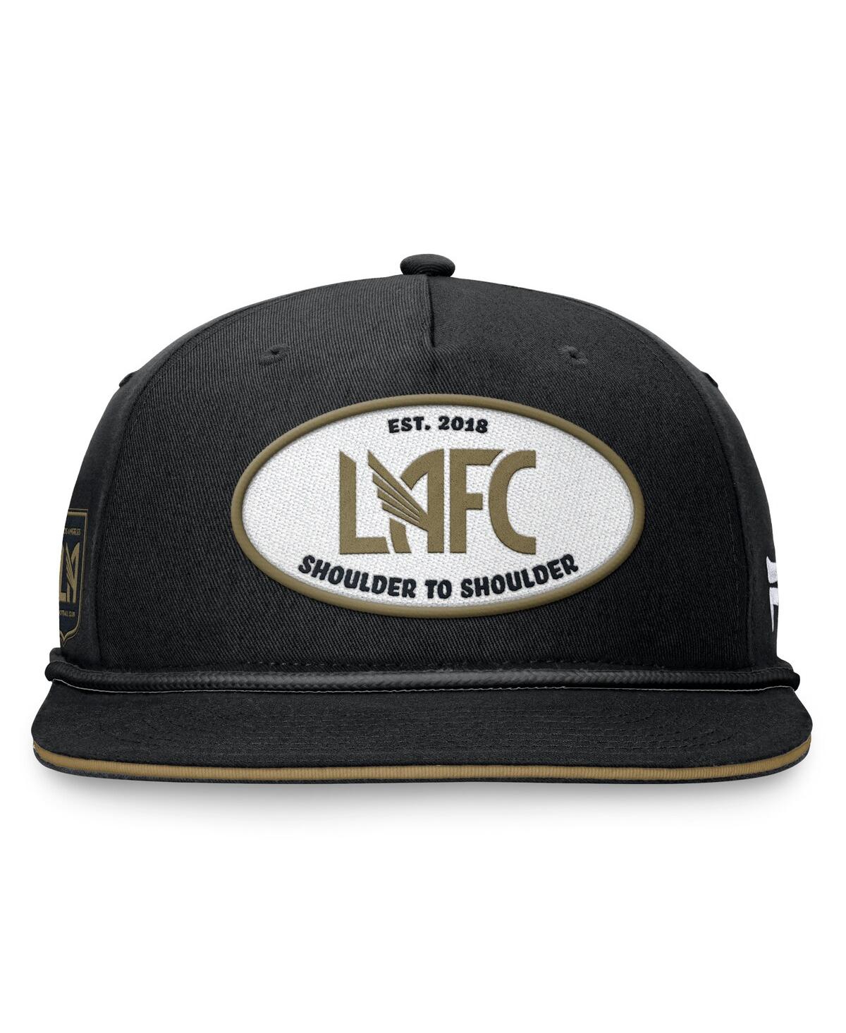 Men's FanaticsLafc Iron Golf Snapback Hat - Black