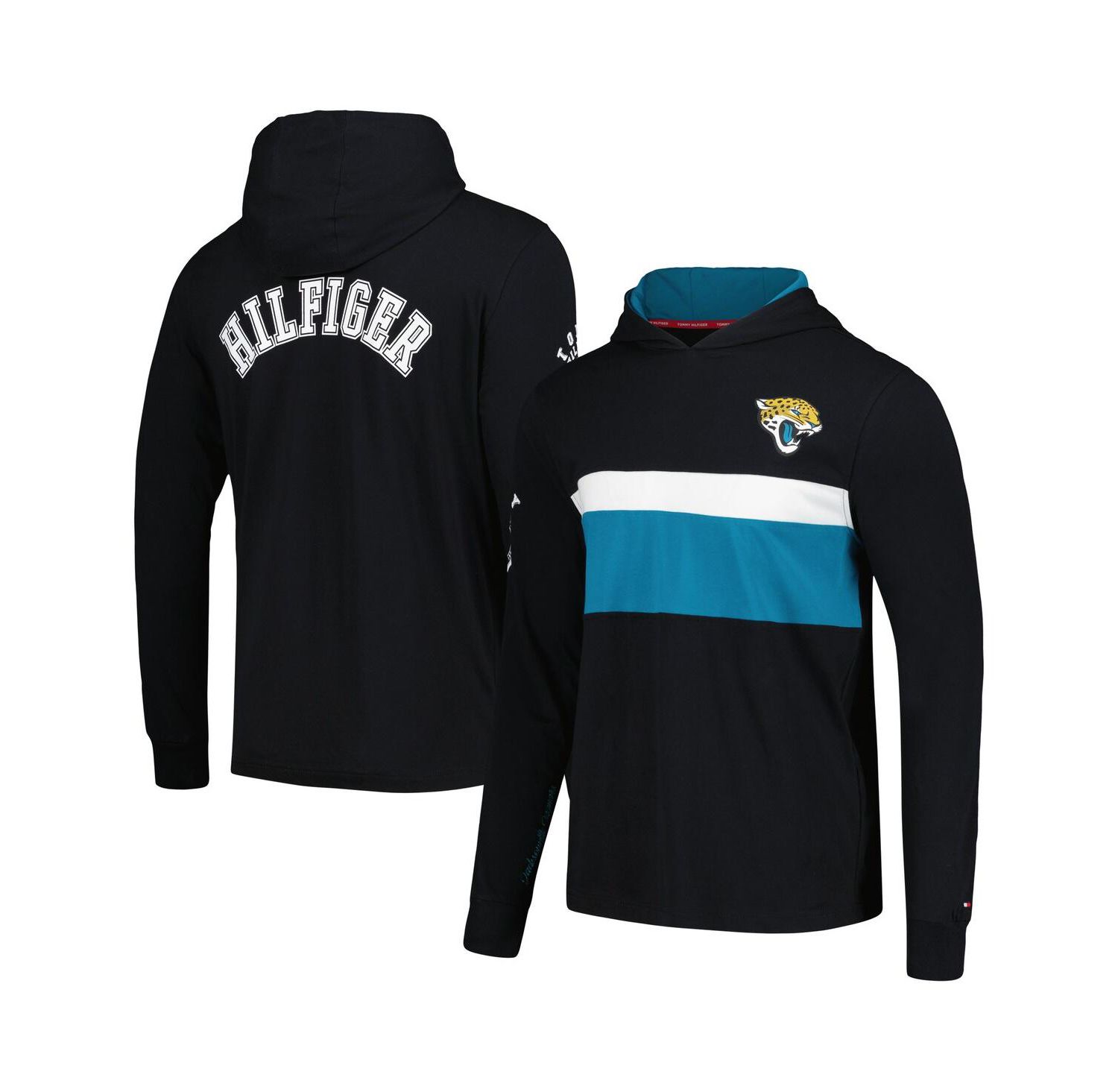 Men's Black Jacksonville Jaguars Morgan Long Sleeve Hoodie T-shirt