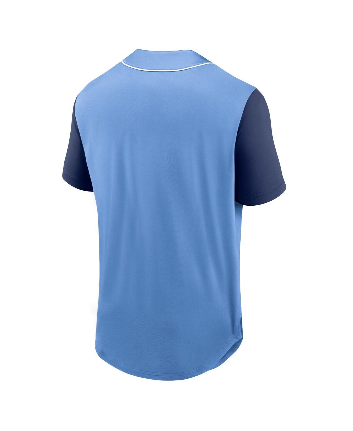 Men's FanaticsNew York City Fc Balance Fashion Baseball Jersey - Light Blue