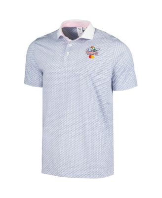Men's White Arnold Palmer Invitational Iced Tea MATTR Polo Shirt