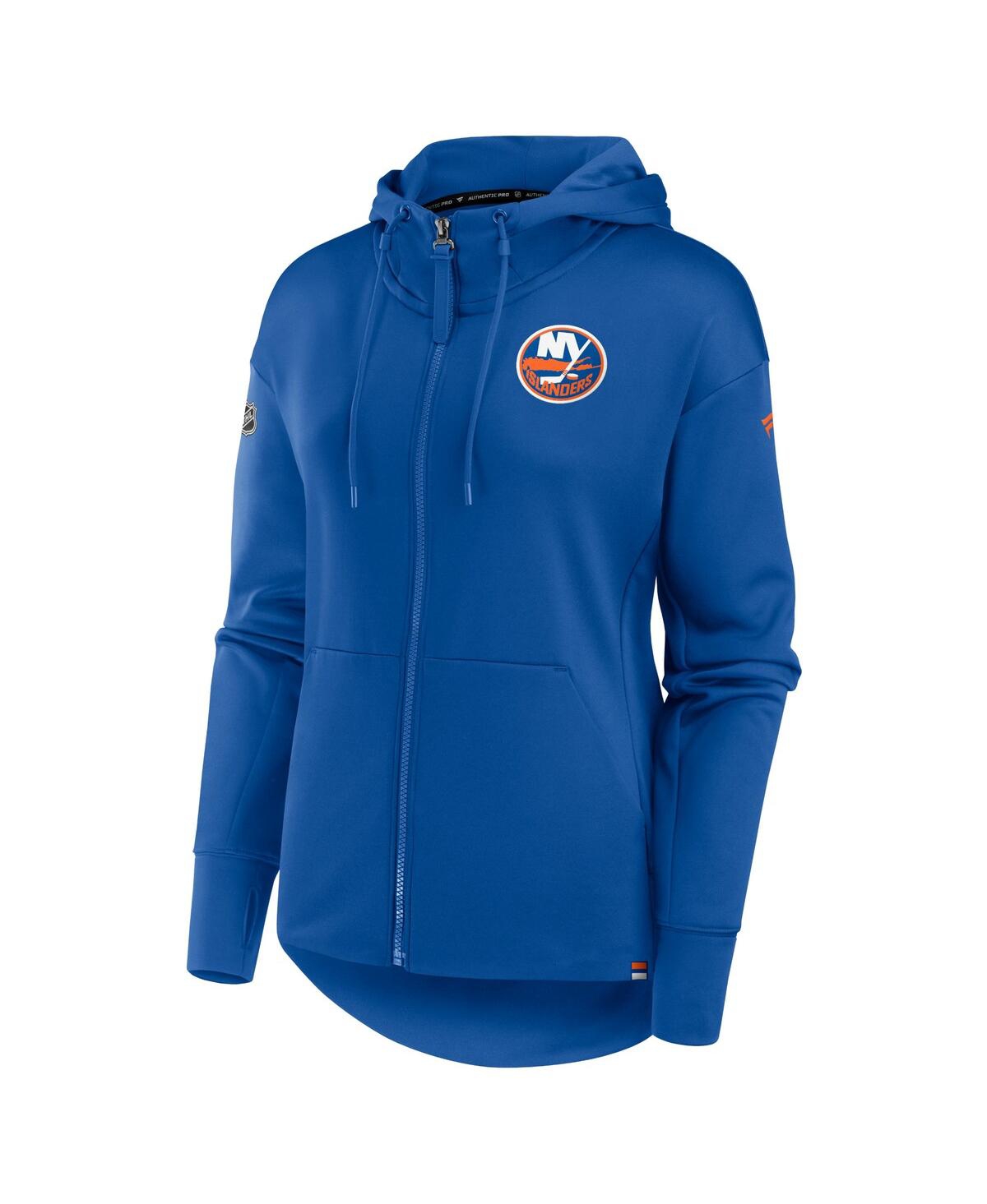 Fanatics Branded  Royal New York Islanders Authentic Pro Scuba Full-zip Hoodie In Royal