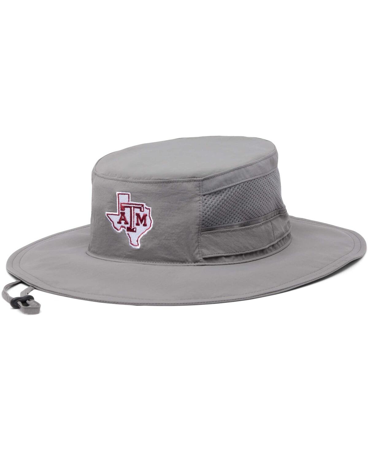 Columbia Men's And Women's  Gray Texas A&m Aggies Bora Bora Booney Ii Omni-shade Hat
