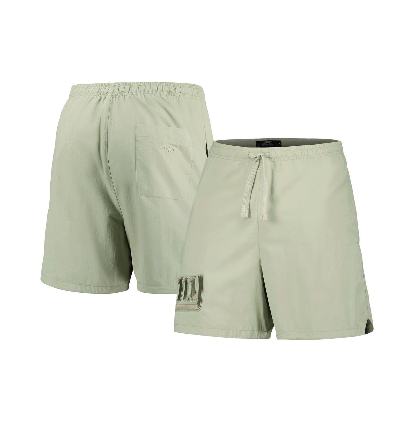 Мужские тканые шорты Pro Standard New York Giants Neutrals 2.0, Light Green — фото 1
