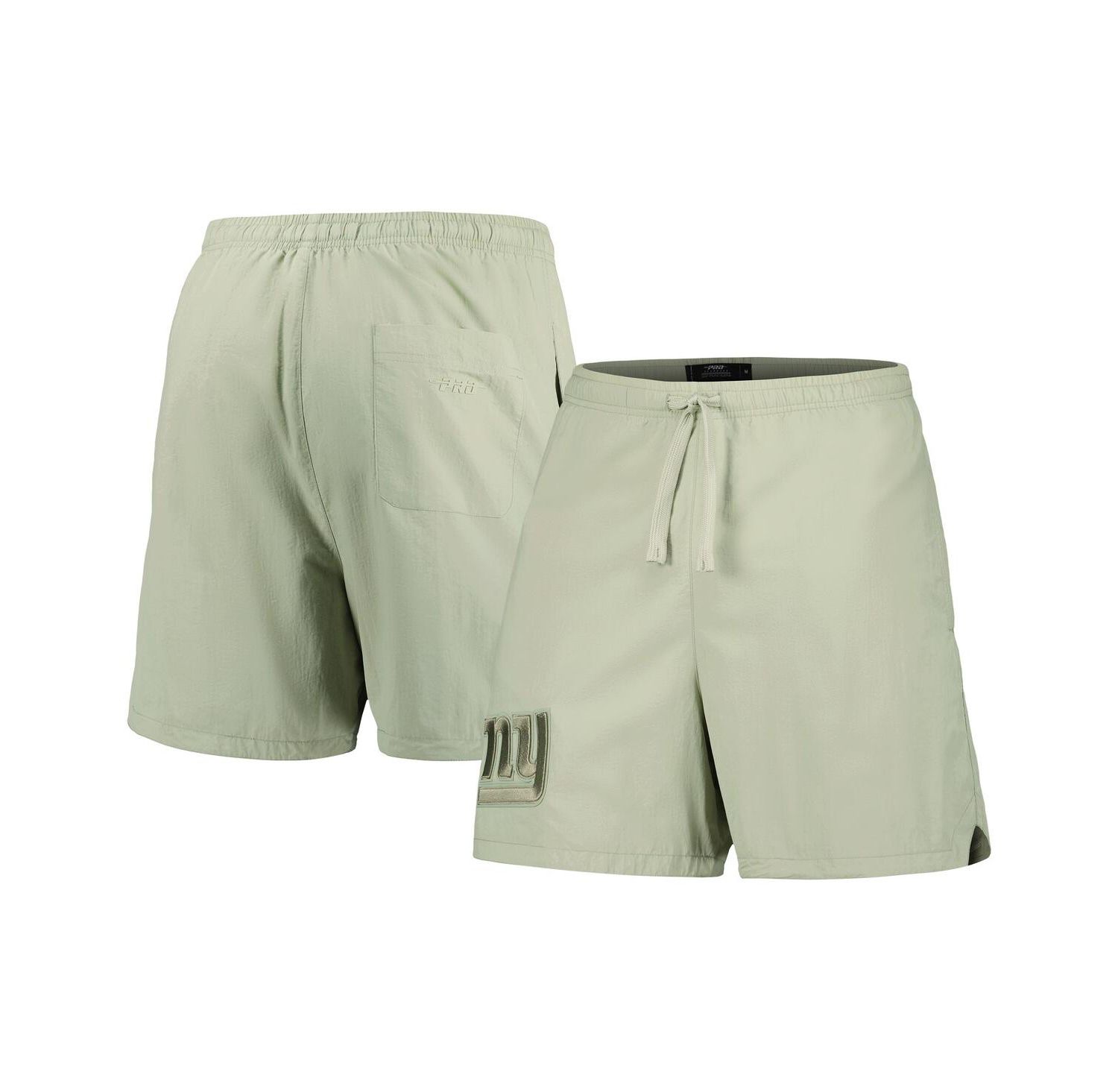 Men's Light Green New York Giants Neutrals 2.0 Woven Shorts