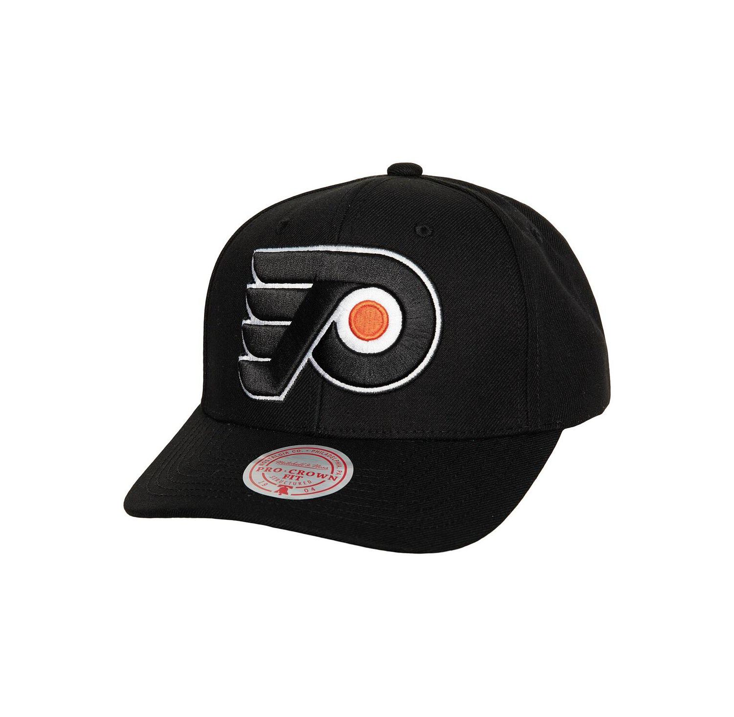 Men's Black Philadelphia Flyers Team Ground Pro Adjustable Hat