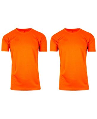 Men's Short Sleeve Moisture-Wicking Quick Dry Performance Crew Neck Tee -2 Pack